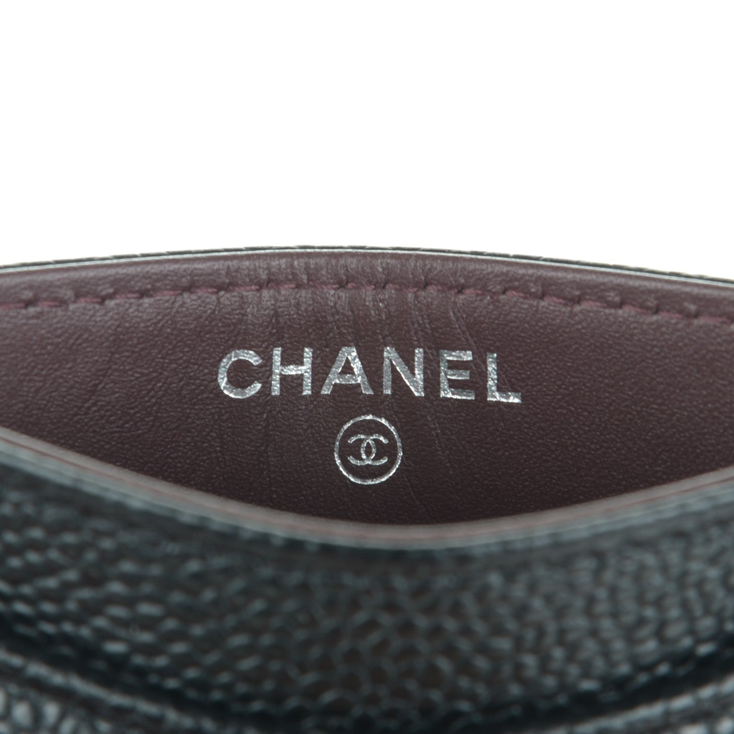 Chanel Caviar Quilted Card Holder Black 6 of 8