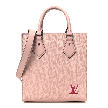 Louis Vuitton Epi Sac Plat BB Rose Ballerine 1 of 9