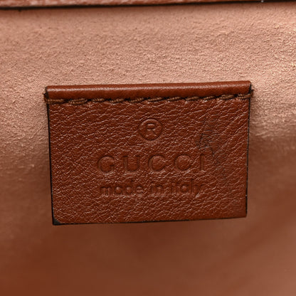 Gucci Wonka Grain Calfskin Mini Diana Tote Bag Cuir Yellow Fluo 6 of 10