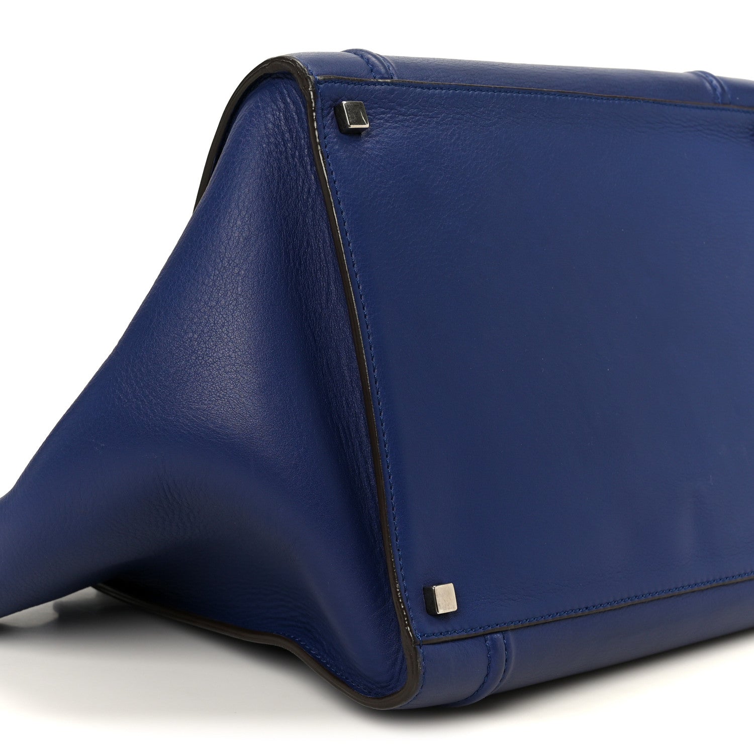 Celine Supple Calfskin Medium Phantom Luggage Indigo 8 of 9