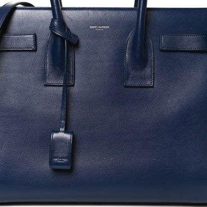 Saint Laurent Calfskin Small Sac De Jour New Marine 10 of 15