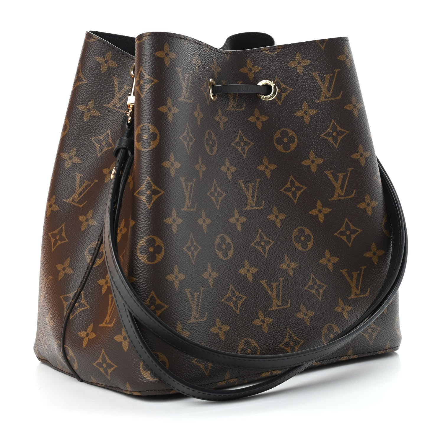 Louis Vuitton Monogram Neonoe MM Black 2 of 8