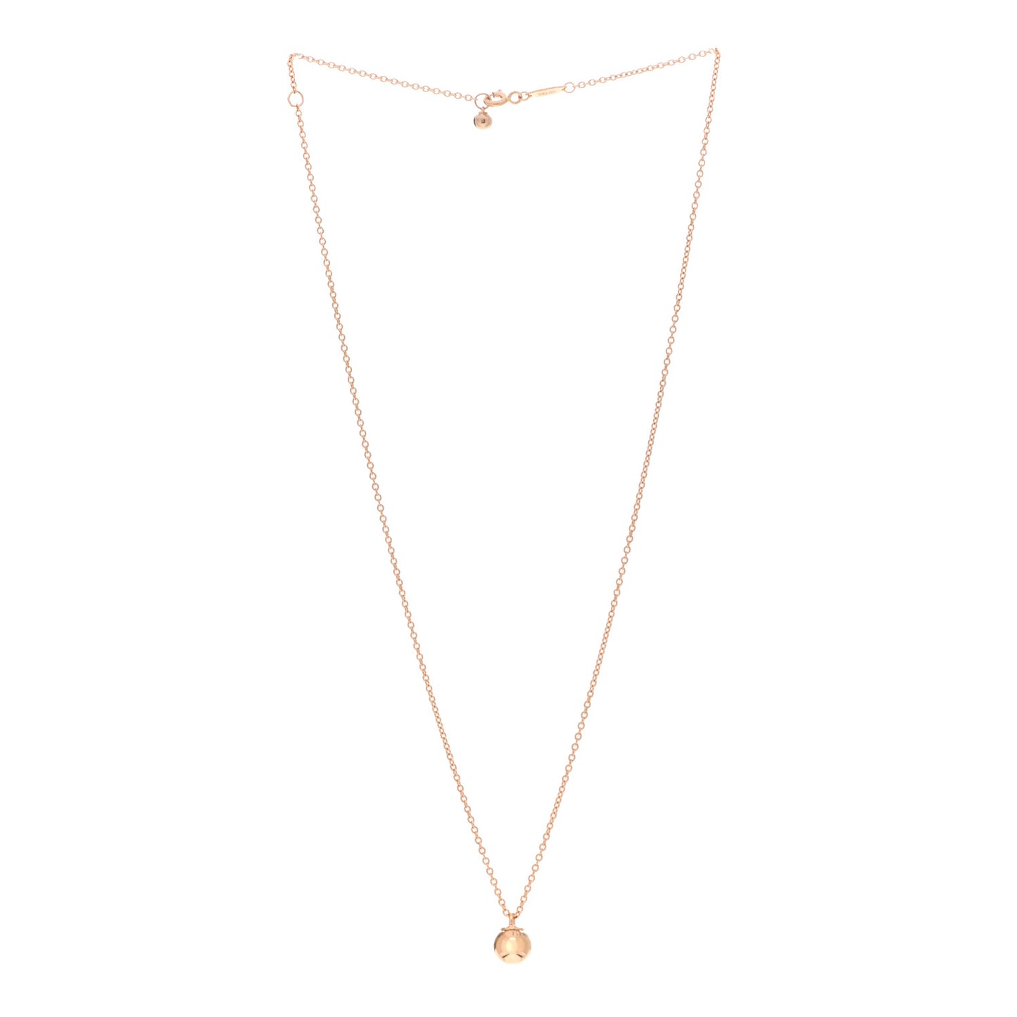 18K Rose Gold 8mm HardWear Ball Pendant Necklace