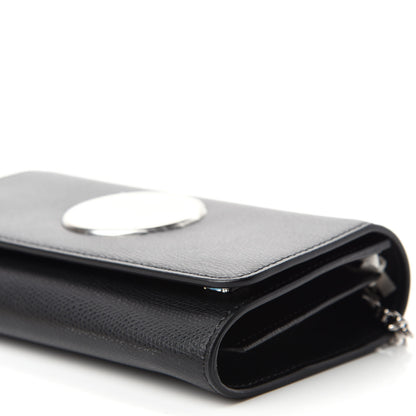 Fendi Vitello Cruise F is Fendi Wallet on Chain Black 7 of 11
