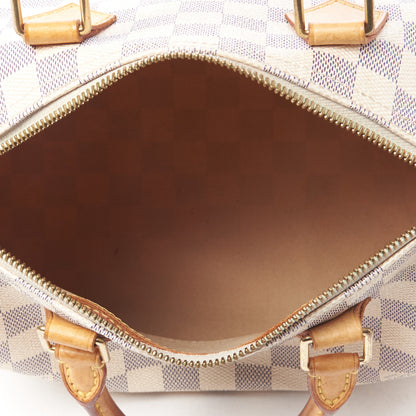 Louis Vuitton Damier Azur Speedy 25 6 of 10