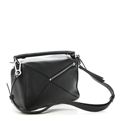 Loewe Calfskin Small Puzzle Bag Black 3 of 9