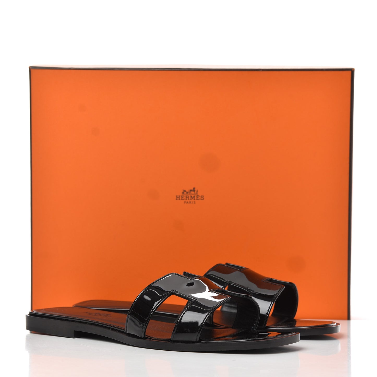 Patent Oran Sandals 37 Black