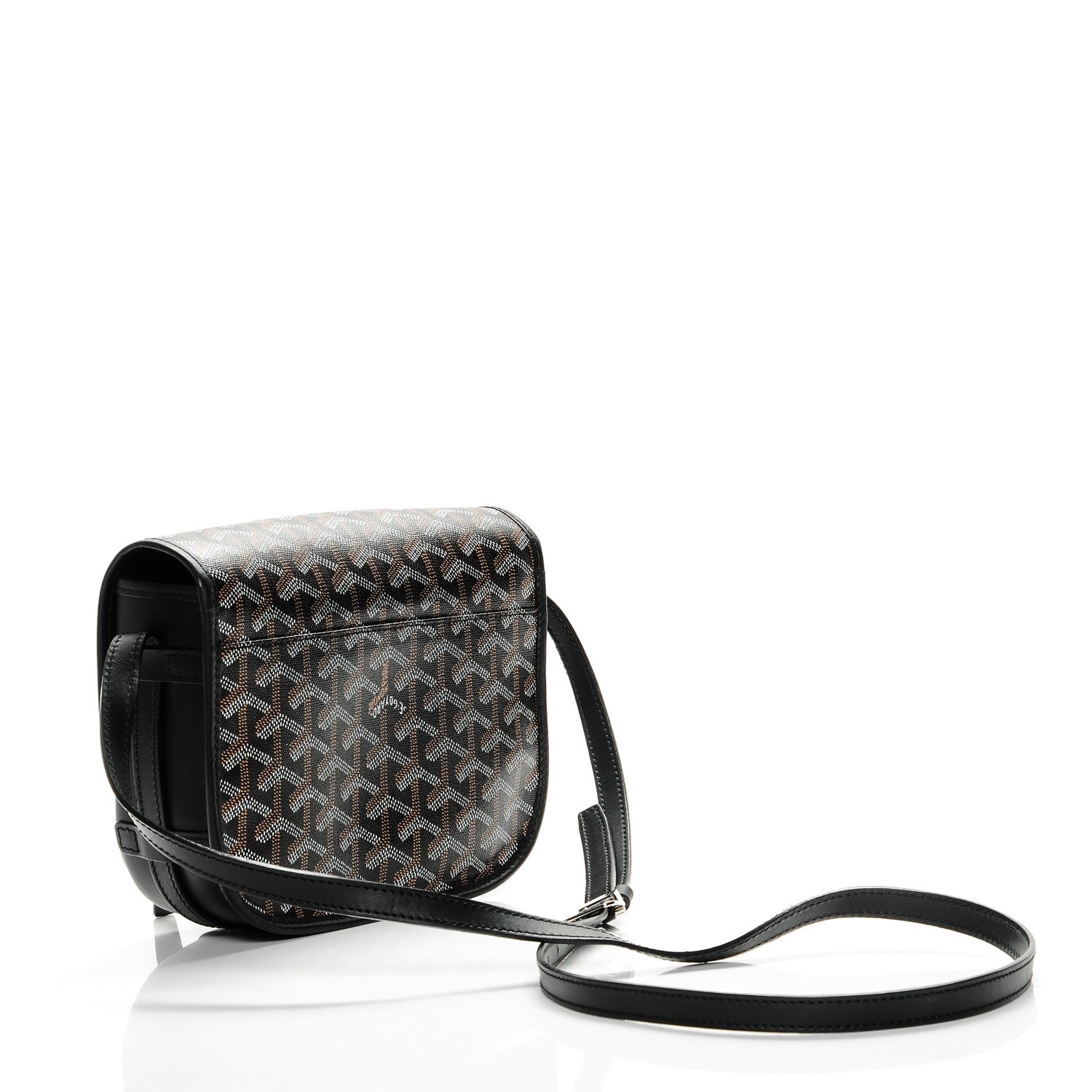 Goyard Goyardine Belvedere PM Messenger Bag Black 3 of 7
