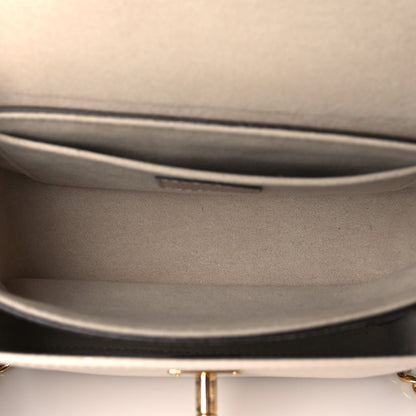 Louis Vuitton Grained Calfskin Lockme Tender Greige 5 of 9