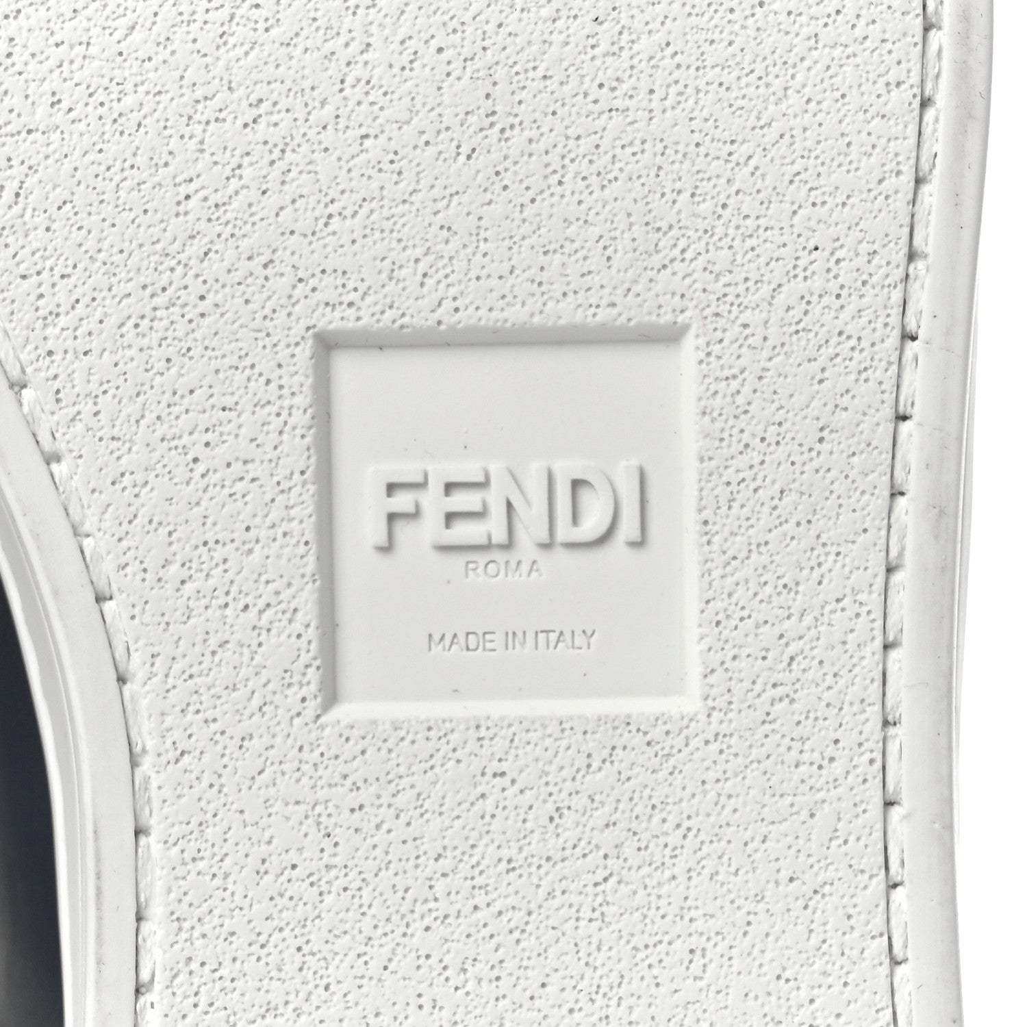 Fendi Vitello Lurex Rockoclick Slip On Sneakers 37 Alga Amarone Blueberry Multicolor 7 of 10