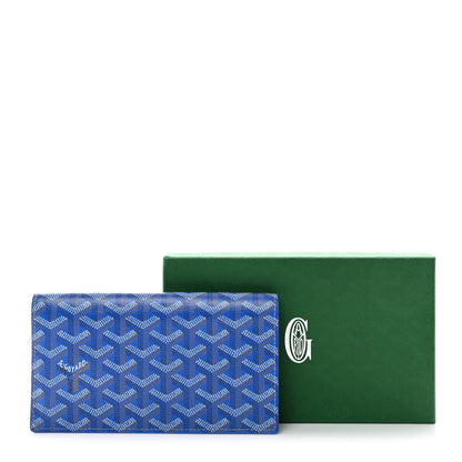 Goyard Goyardine Richelieu Wallet Sky Blue 10 of 10