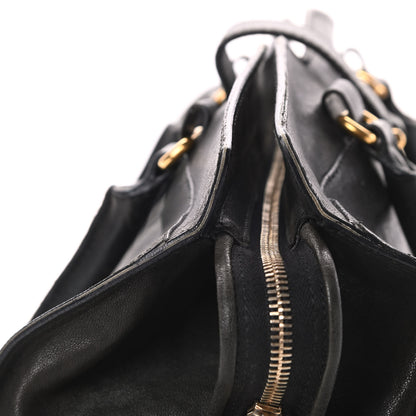 Saint Laurent Sheepskin Medium Cabas ChYc Black 22 of 26