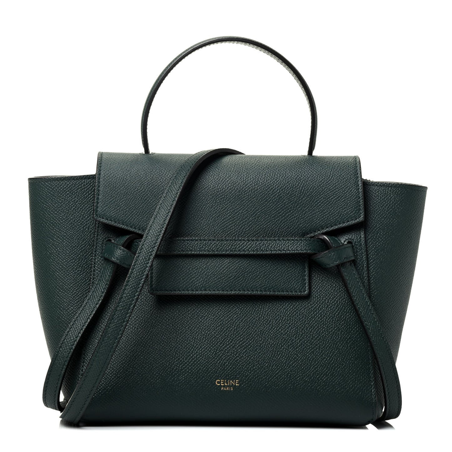 Grained Calfskin Nano Belt Bag Amazone