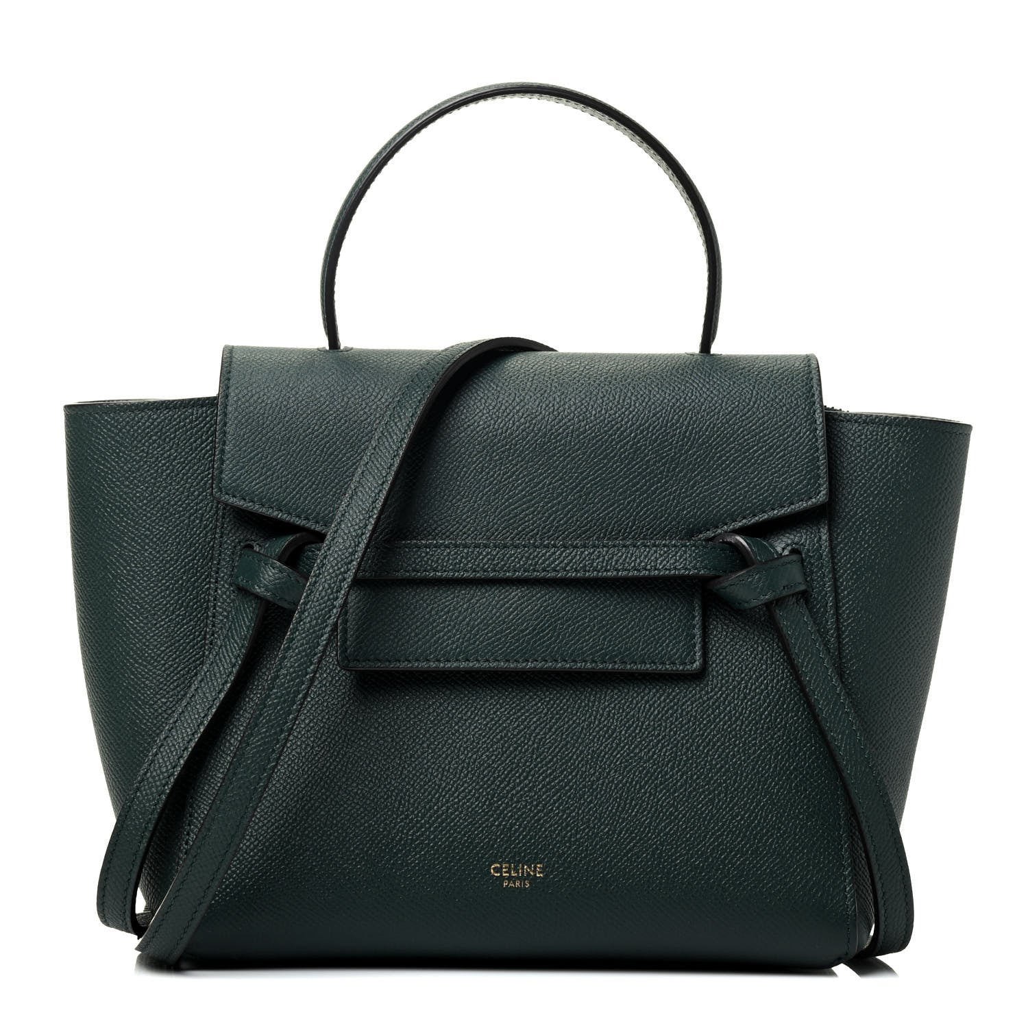 Celine Grained Calfskin Nano Belt Bag Amazone 1 of 8