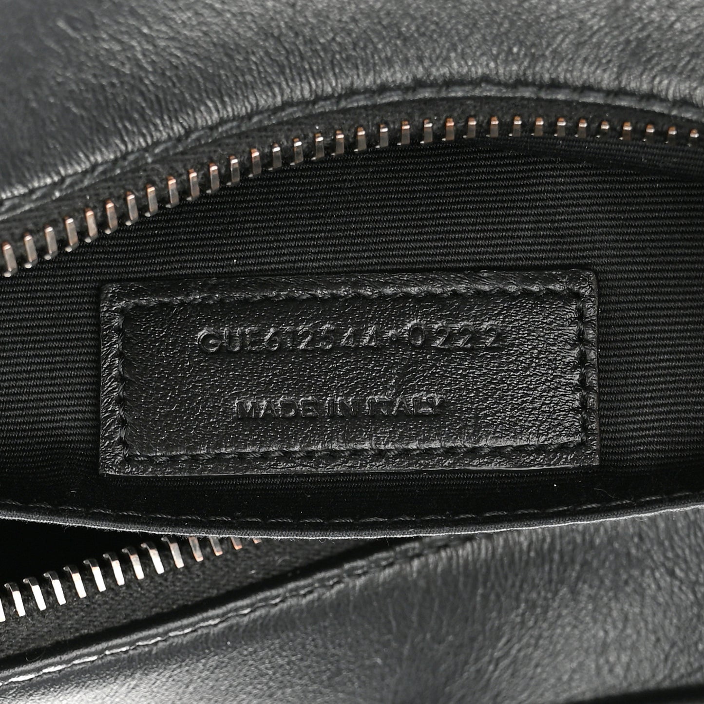 Calfskin Matelasse Monogram Lou Camera Bag Black
