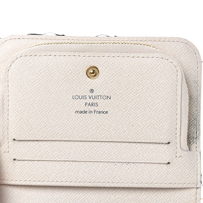 Louis Vuitton Monogram Insolite Coin Purse Wallet White 6 of 11
