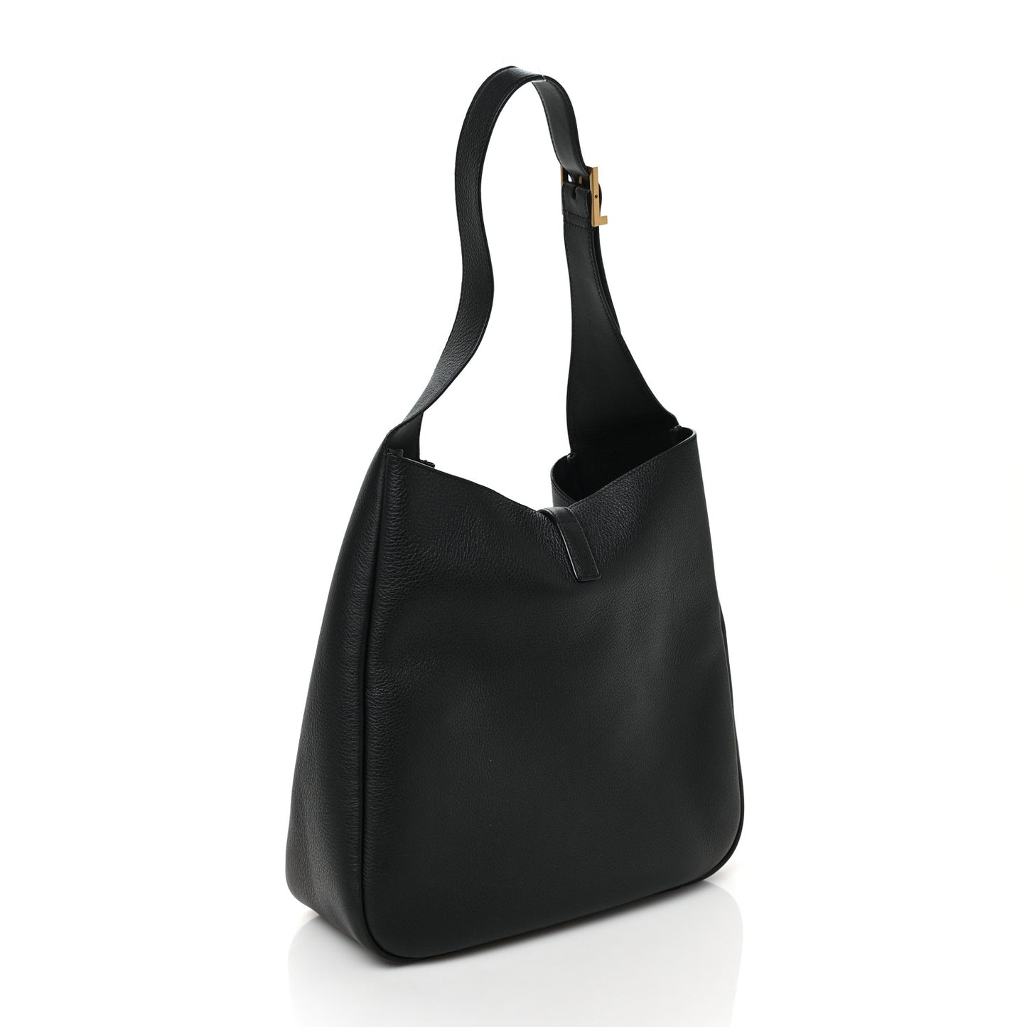 Smooth Calfskin Large Le 5 A 7 Soft Hobo Black