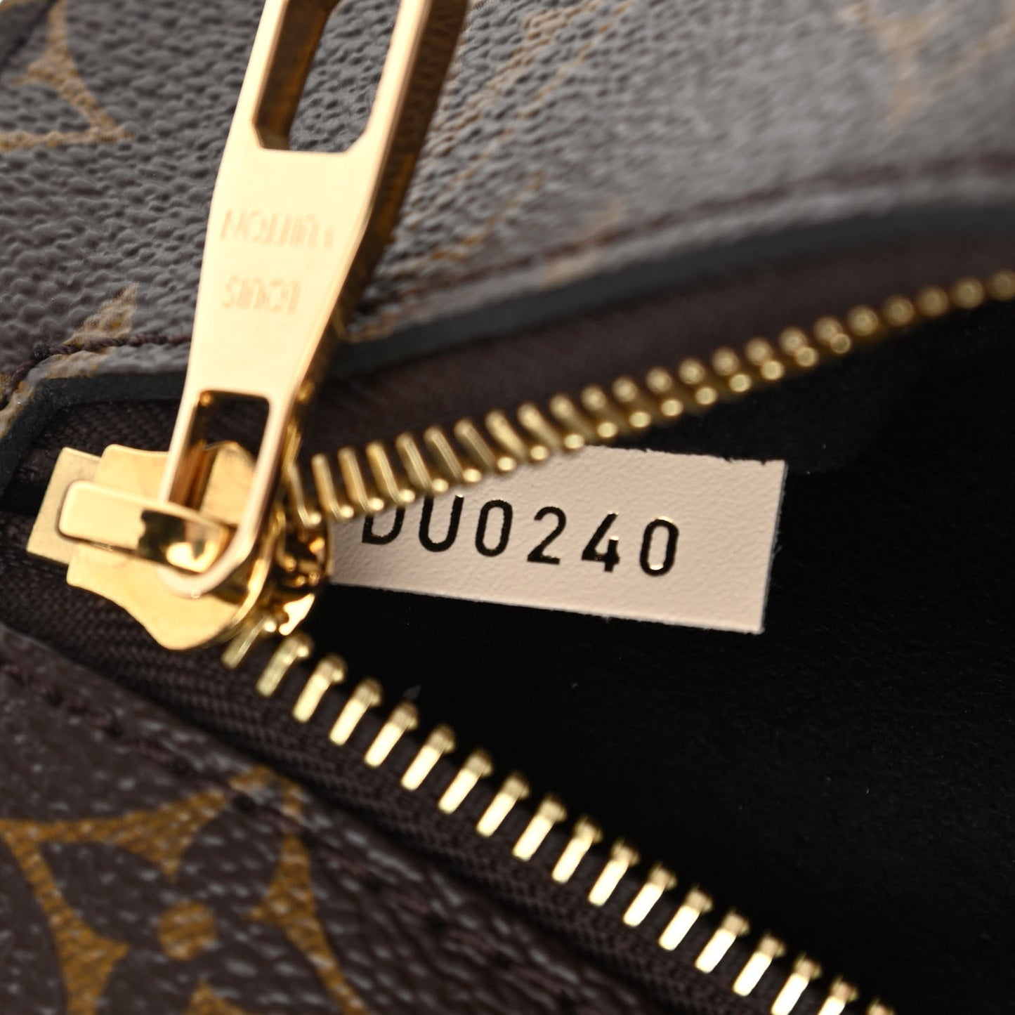 Monogram Braided Pochette Metis Creme Beige