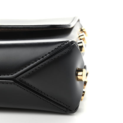 Jimmy Choo Smooth Calfskin Lockett Petite Shoulder Bag Black 10 of 10