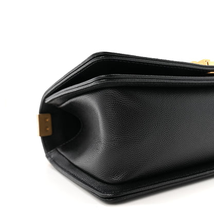 Chanel Caviar Quilted Medium Boy Flap Black 9 of 10