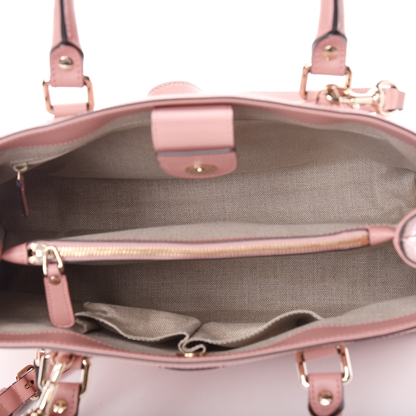 Soft Microguccissima Medium Tote Soft Pink