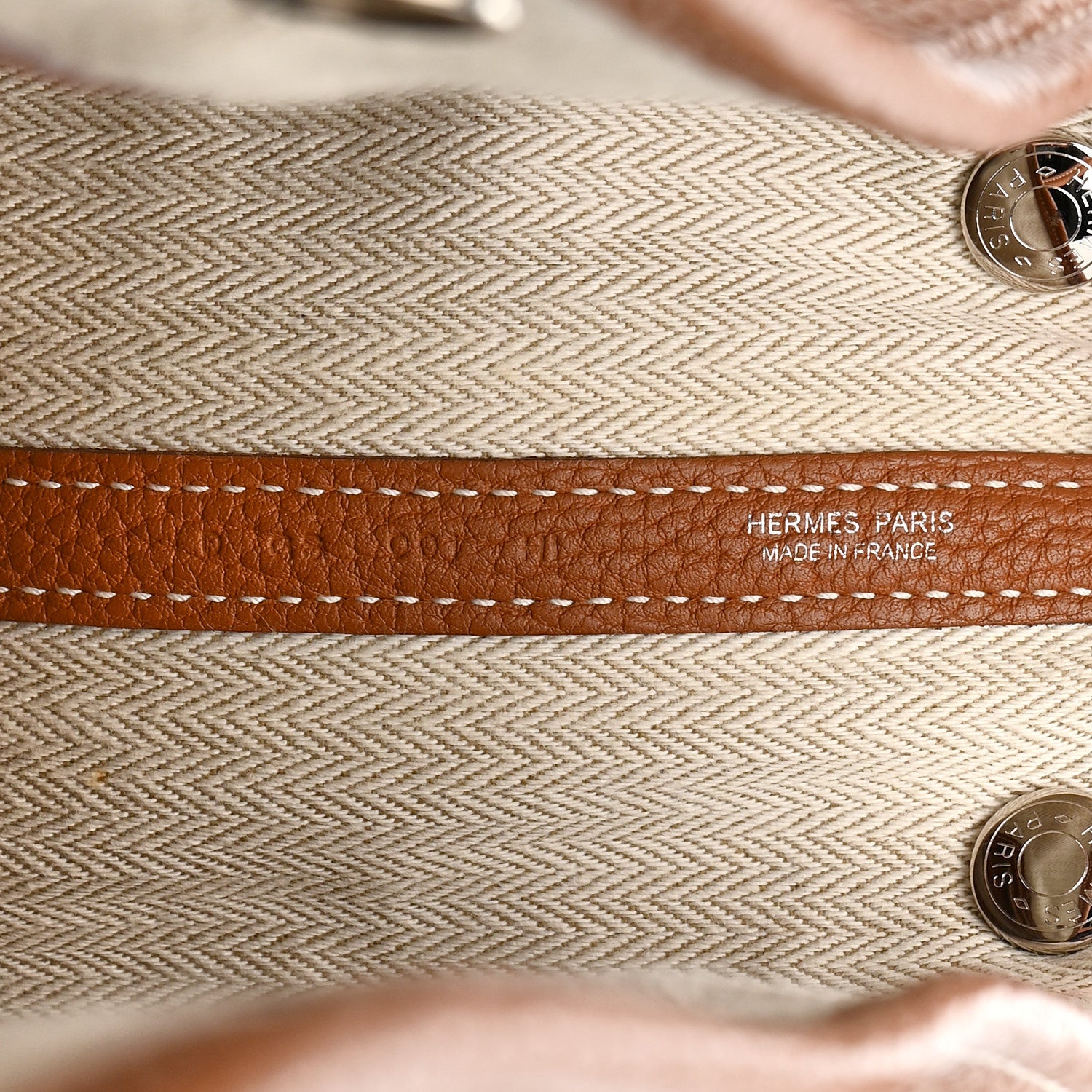 Hermes Negonda Garden Party 30 TPM Gold 6 of 10