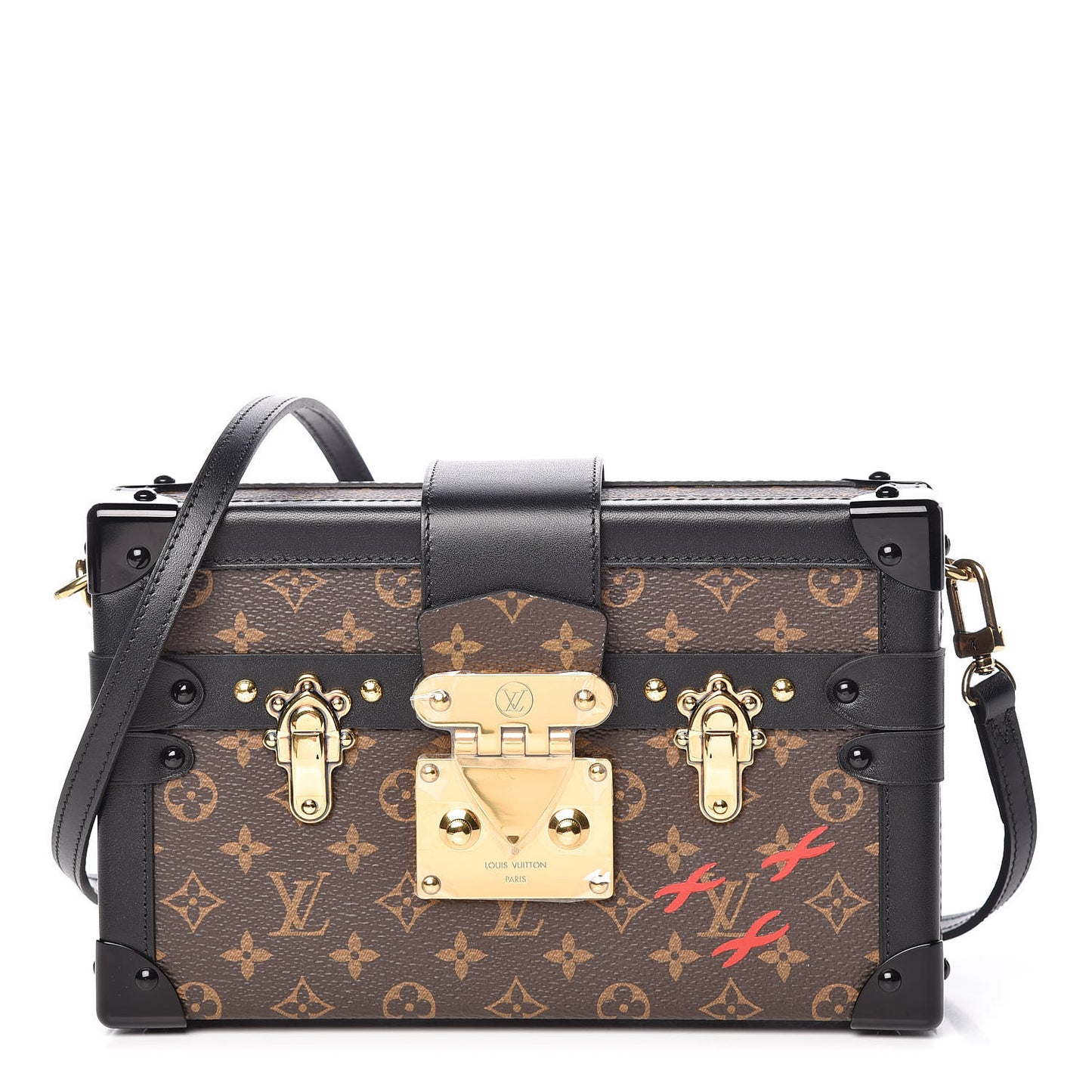 Monogram Petite Malle Black