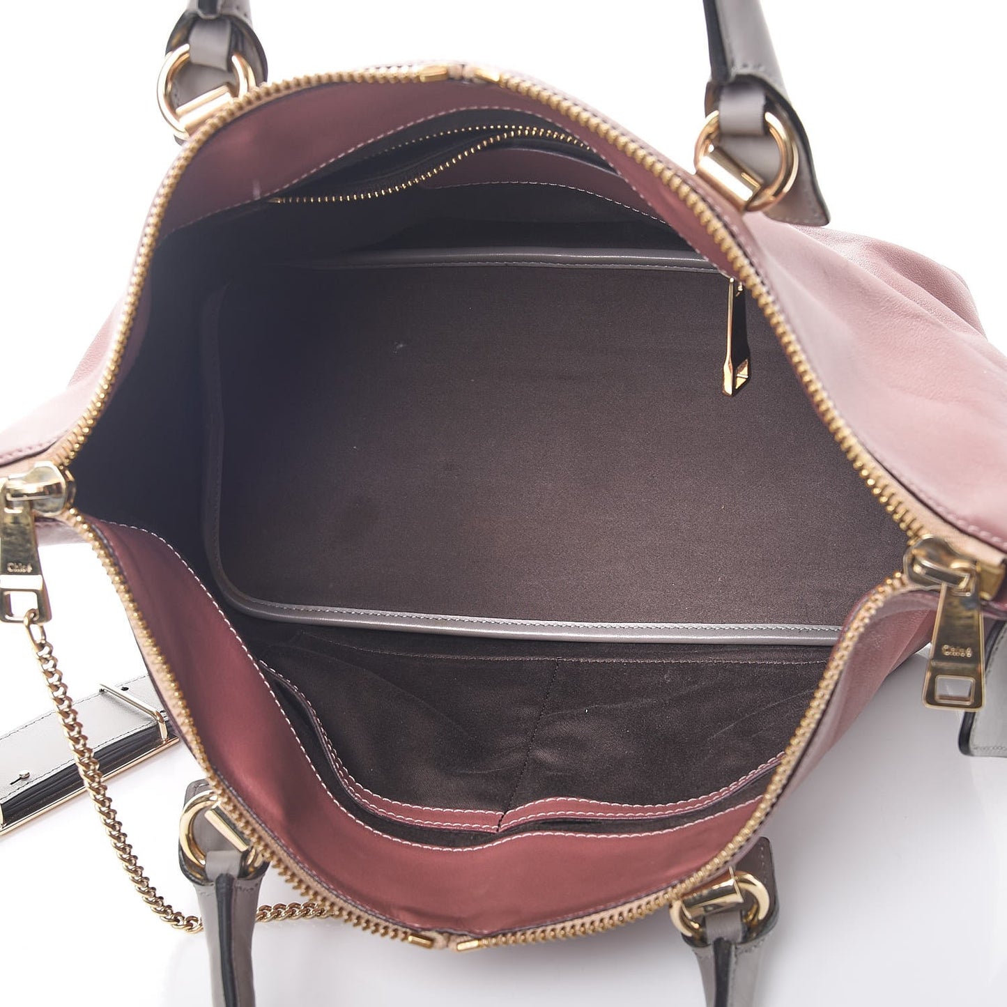 Smooth Calfskin Medium Baylee Tote Darlington Pink