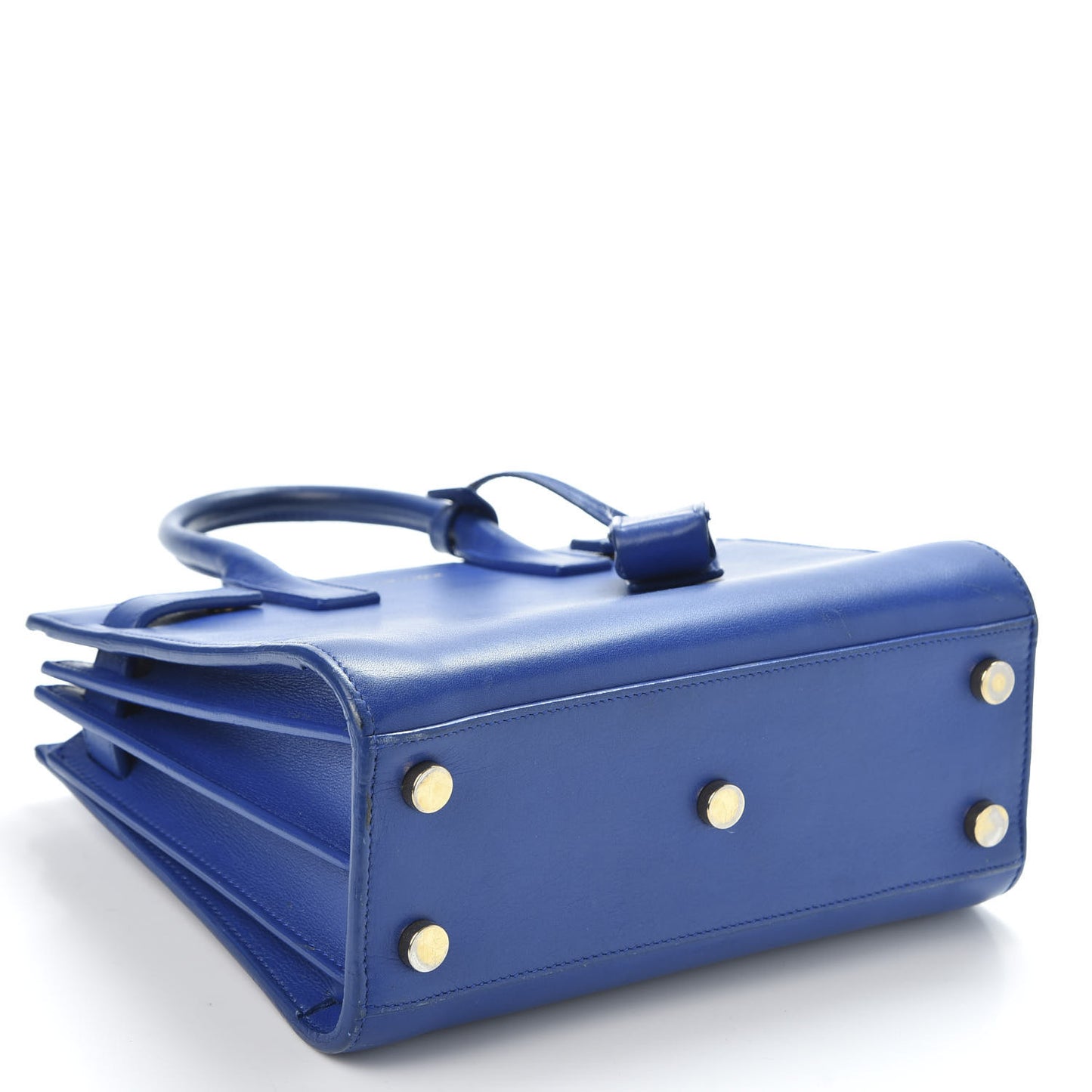 Calfskin Nano Sac De Jour Royal Blue