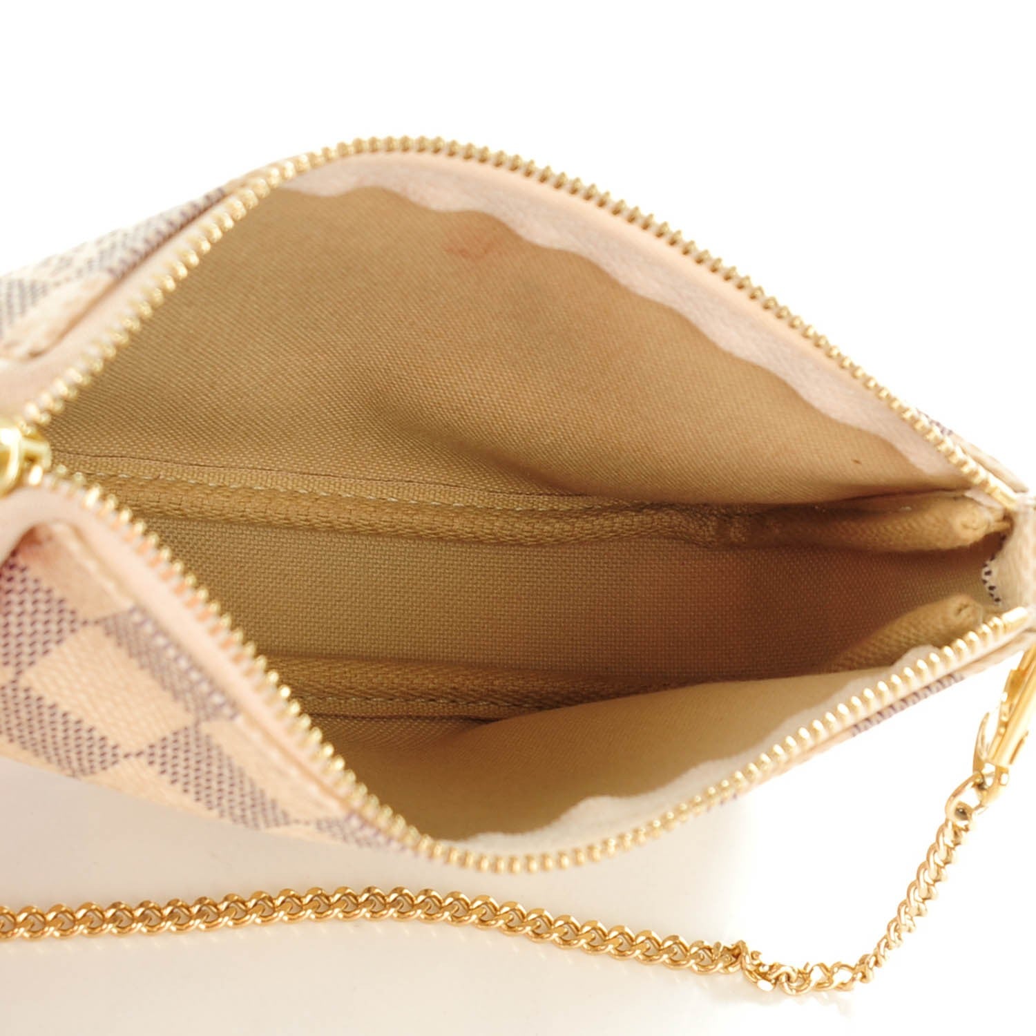 Louis Vuitton Damier Azur 2015 Christmas Animation Mini Pochette Accessories 5 of 7