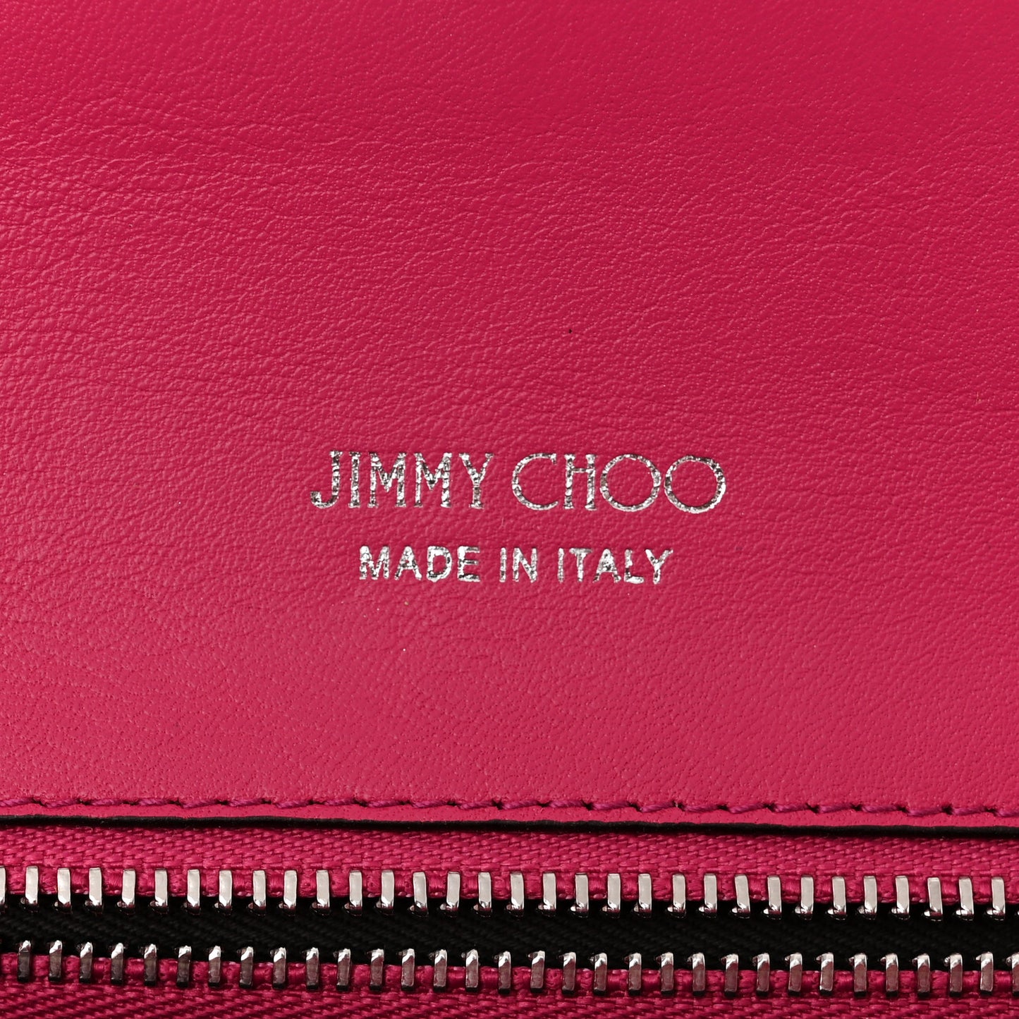 Satin Crystal Madeline Wallet On Chain Pink