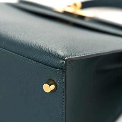 Hermes Epsom Kelly Sellier 28 Vert Cypress 11 of 11