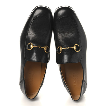 Gucci Goatskin Mens Horsebit Loafers 8.5 Black 2 of 10