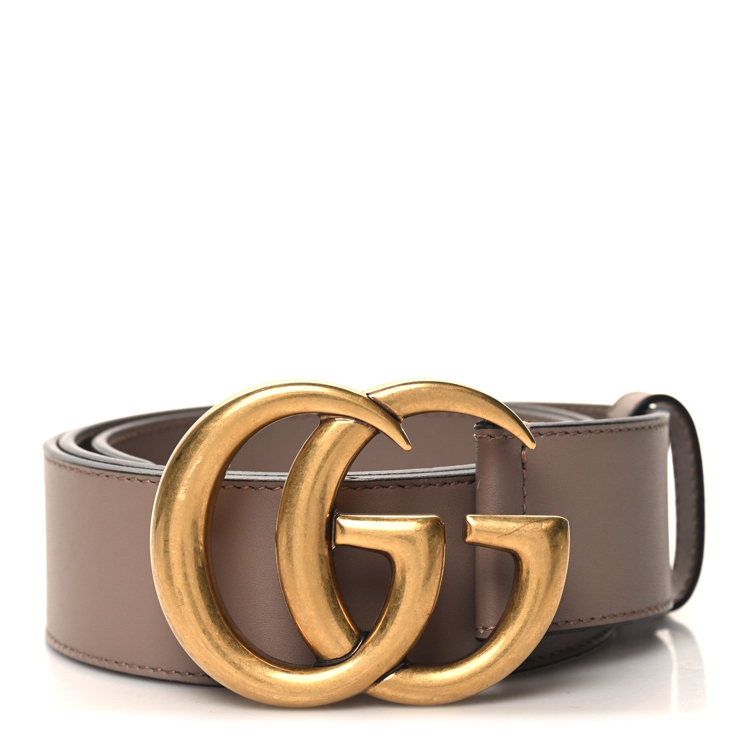 Gucci Calfskin Double G 40mm Belt 85 34 Porcelain Rose 1 of 5
