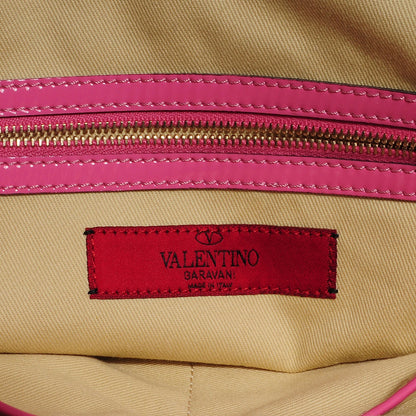 Valentino Garavani Patent Lacca Bow Dome Tote Pink 6 of 7