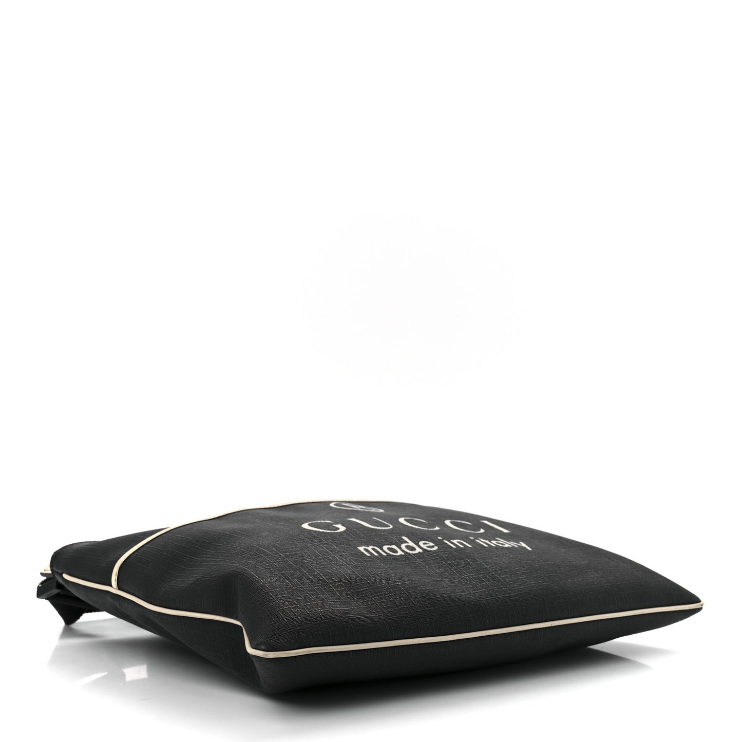 Black Supreme Trademark Logo Messenger Crossbody bag