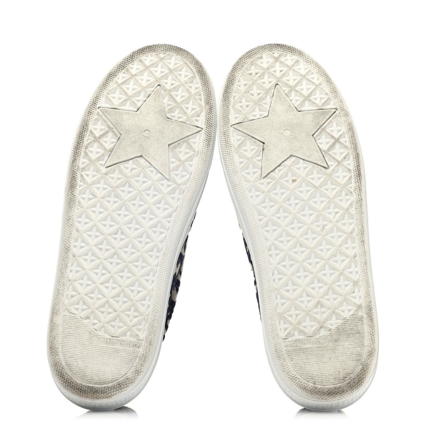 Canvas Oblique Embroidered Womens Solar Slip On Sneakers 40 Deep Blue