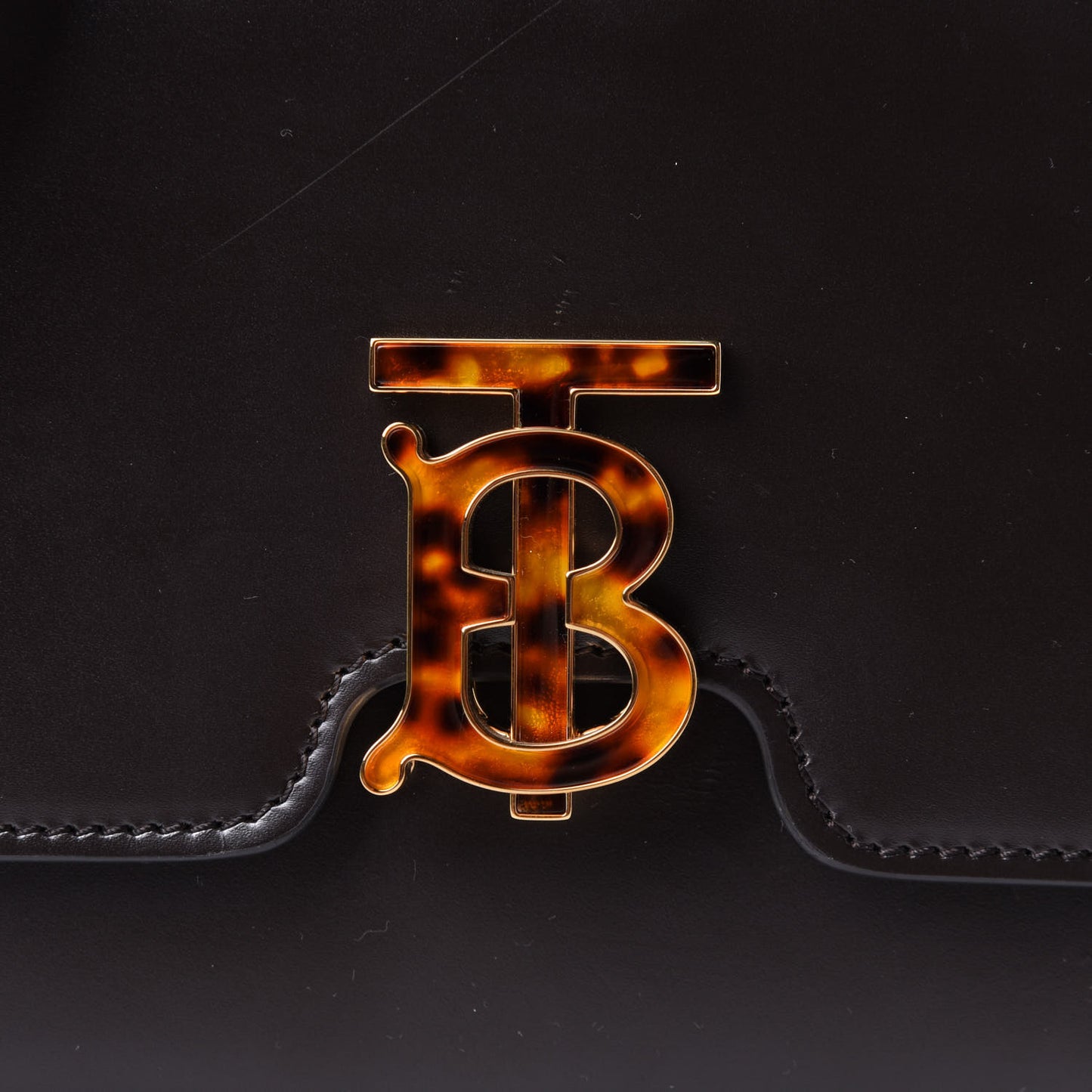 Calfskin Medium TB Bag Coffee