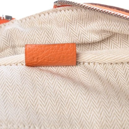 Hermes Taurillon Clemence Victoria II 35 Orange 7 of 12