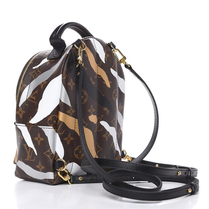 Louis Vuitton X LOL Monogram Palm Springs Backpack Mini Gold Silver 3 of 9