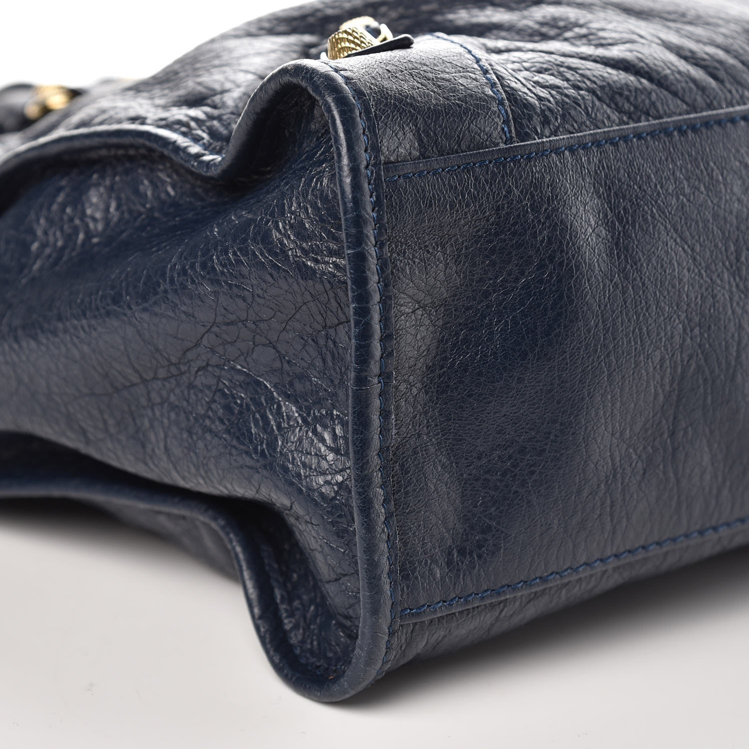Balenciaga Agneau Giant 12 Gold Hardware City Bleu Obscur 9 of 12