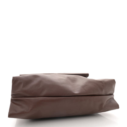The Row Calfskin Large Glove Bag Chocolate 4 of 10