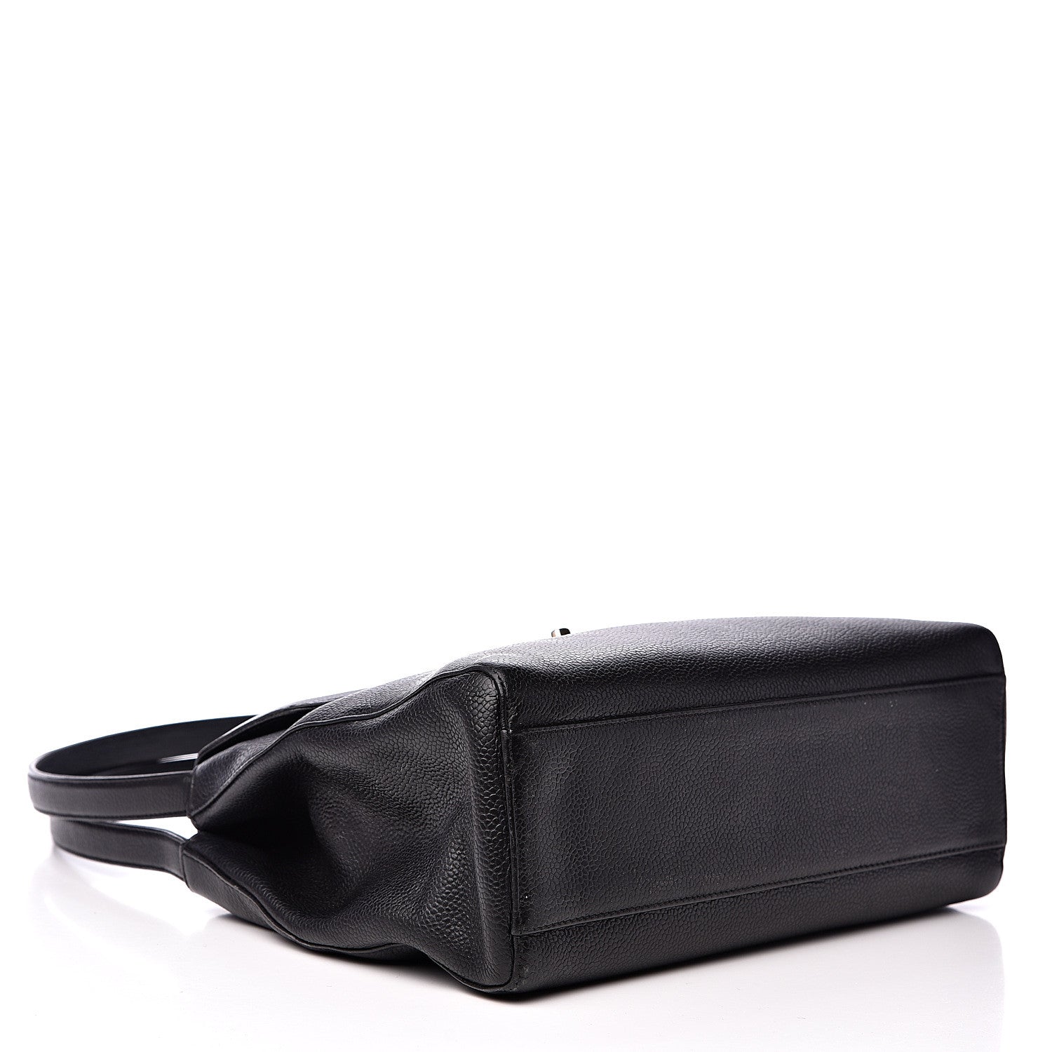 Chanel Caviar Flap Shoulder Bag Black 3 of 15