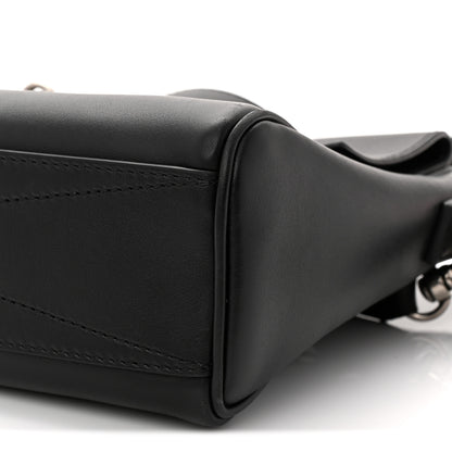 Balenciaga Smooth Calfskin Mens Small Bel Air Messenger Black 9 of 11
