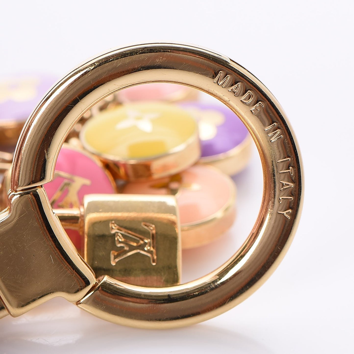 Monogram Multicolor Pastilles Key Ring Holder