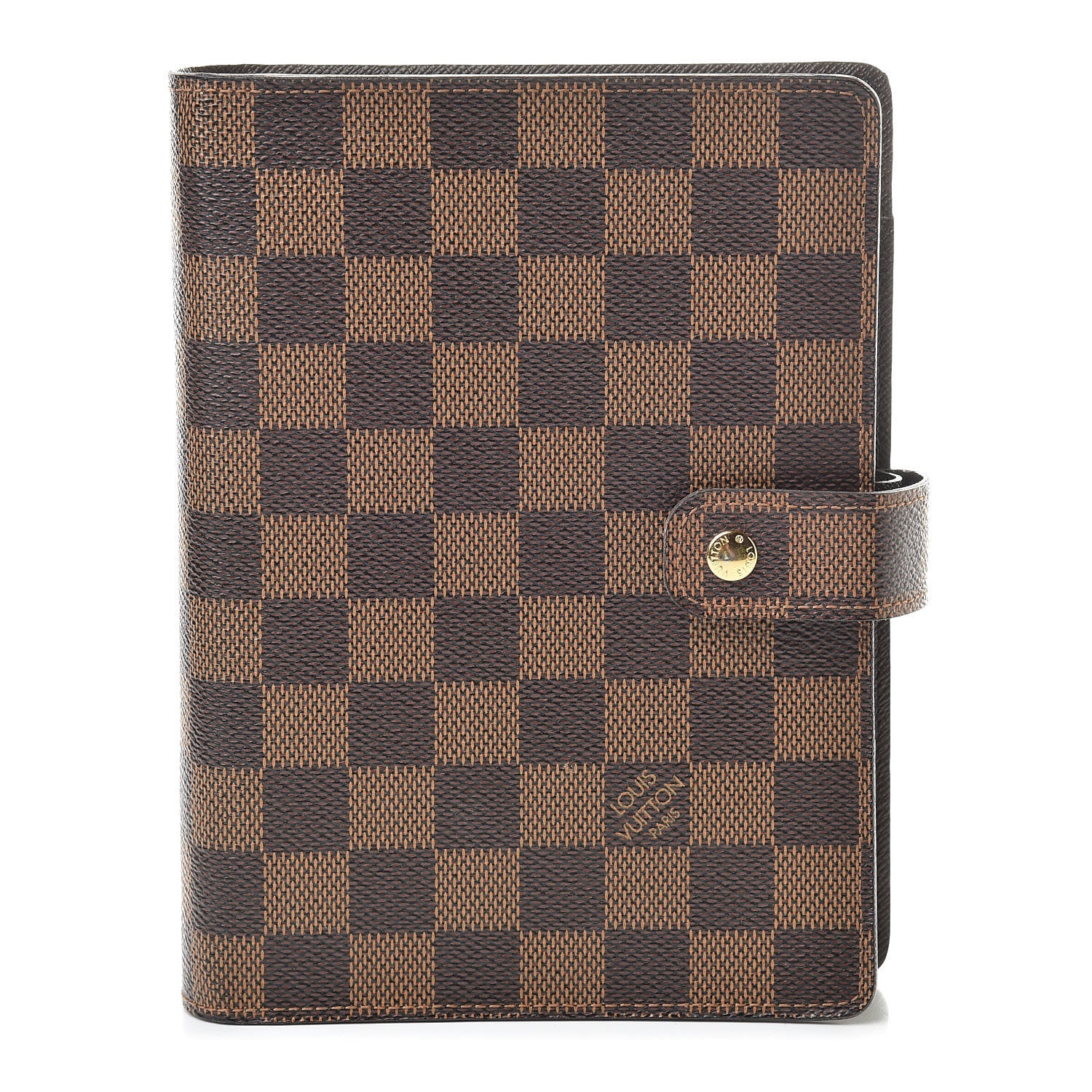 Louis Vuitton Damier Ebene Medium Ring Agenda Cover 1 of 9