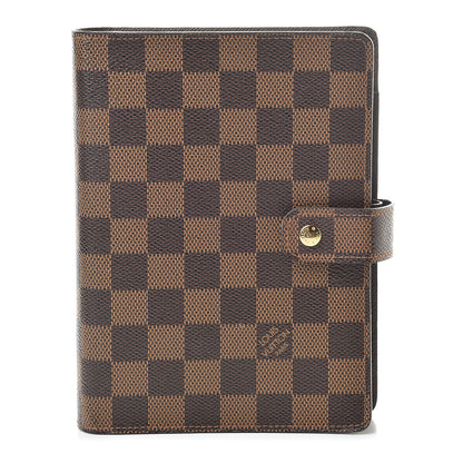 Louis Vuitton Damier Ebene Medium Ring Agenda Cover 1 of 9