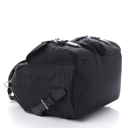 Prada Re-Nylon Saffiano Medium Backpack Black 5 of 10