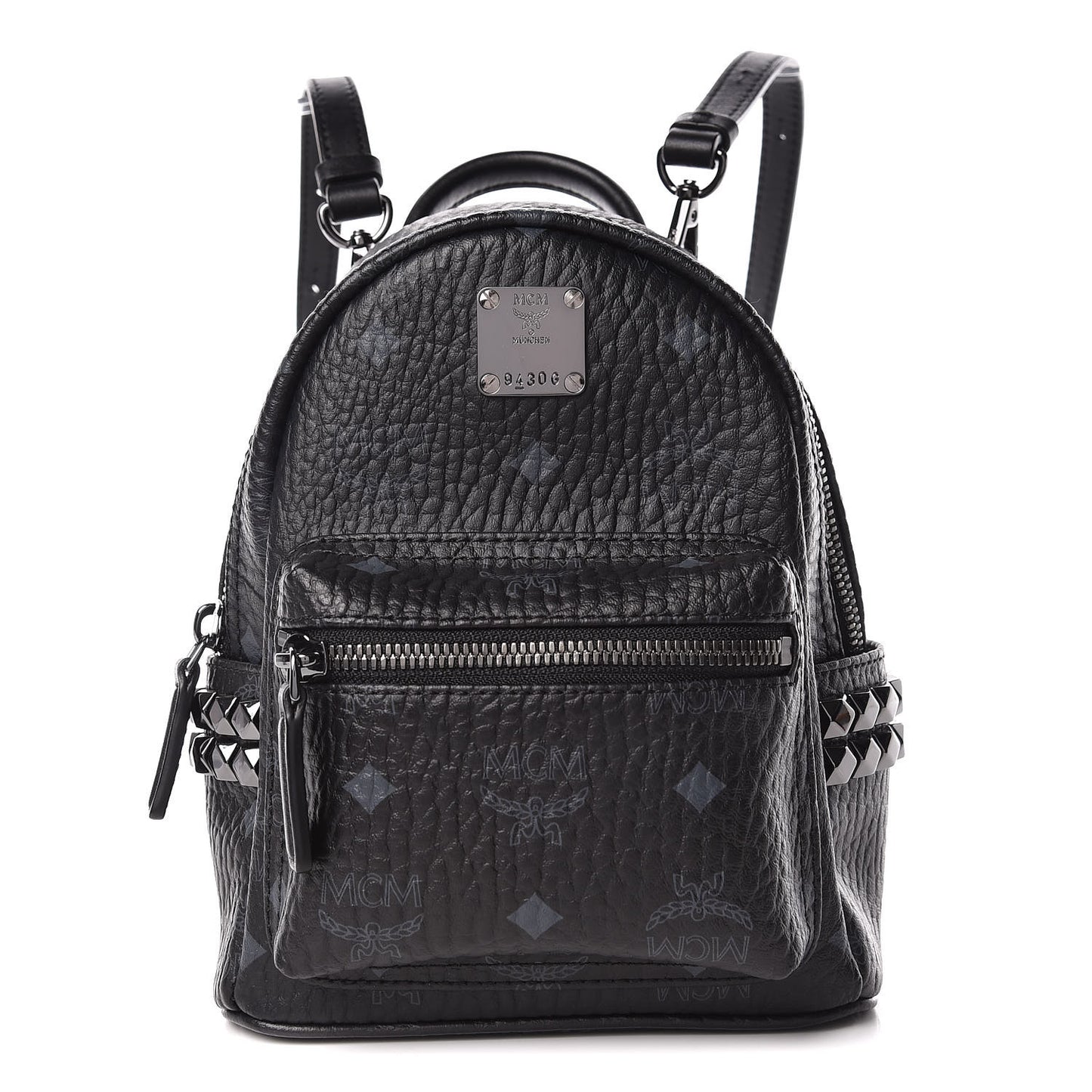 Visetos Studded X-Mini Bebe Boo Backpack Black
