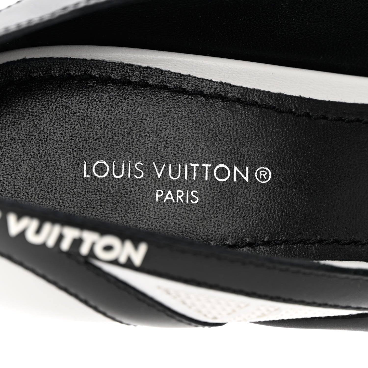 Louis Vuitton Lambskin Archlight Pumps 37 Black White 7 of 14